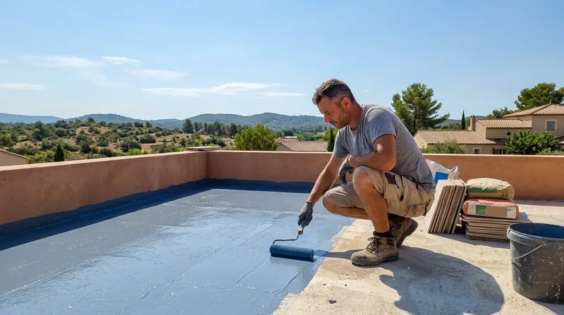 Étanchéité sous carrelage & terrasse carrelée Marseille