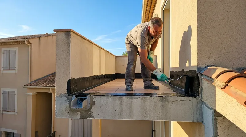 Étanchéité de balcon & terrasse accessible Marseille